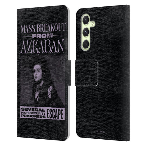 Harry Potter Dementors Kiss Breakout From Azkaban Leather Book Wallet Case Cover For Samsung Galaxy A54 5G