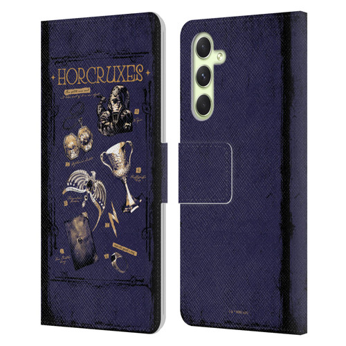 Harry Potter Dementors Kiss Horcruxes Leather Book Wallet Case Cover For Samsung Galaxy A54 5G