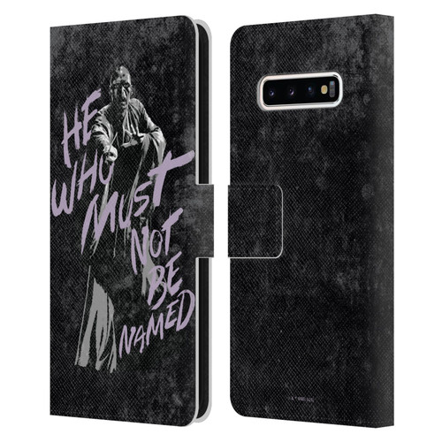 Harry Potter Dementors Kiss Voldemort Leather Book Wallet Case Cover For Samsung Galaxy S10+ / S10 Plus