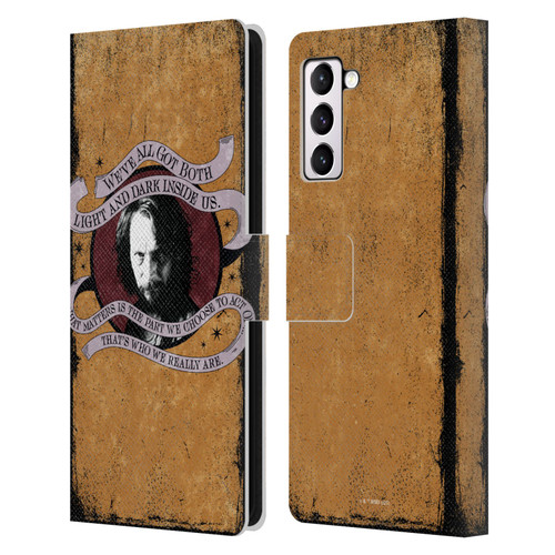 Harry Potter Dementors Kiss Sirius Black Leather Book Wallet Case Cover For Samsung Galaxy S21+ 5G