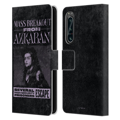 Harry Potter Dementors Kiss Breakout From Azkaban Leather Book Wallet Case Cover For Sony Xperia 5 IV