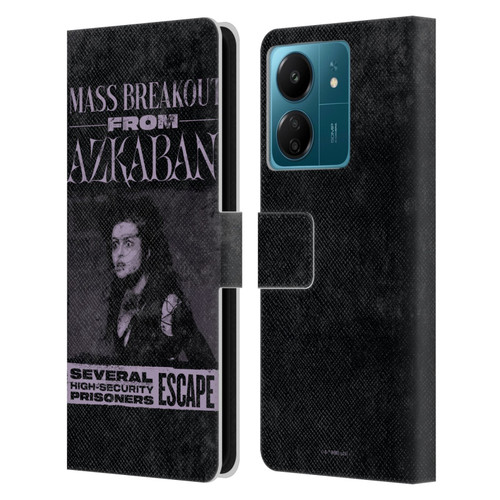 Harry Potter Dementors Kiss Breakout From Azkaban Leather Book Wallet Case Cover For Xiaomi Redmi 13C 4G