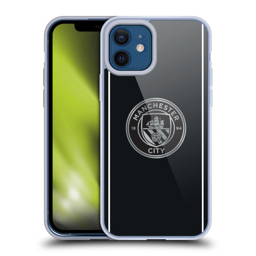 Manchester City Man City FC 2025/26 Badge Kit Away Soft Gel Case for Apple iPhone 12 / iPhone 12 Pro
