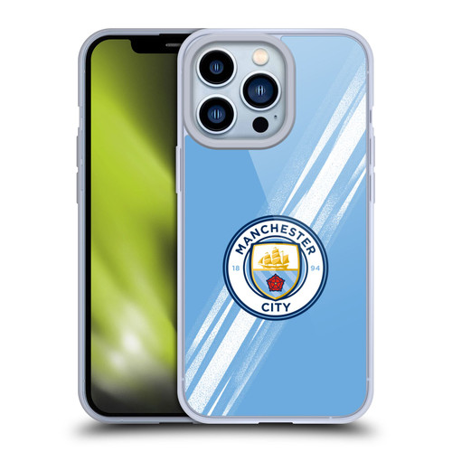 Manchester City Man City FC 2025/26 Badge Kit Home Soft Gel Case for Apple iPhone 13 Pro