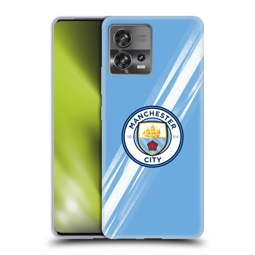Manchester City Man City FC 2025/26 Badge Kit Home Soft Gel Case for Motorola Moto Edge 30 Fusion