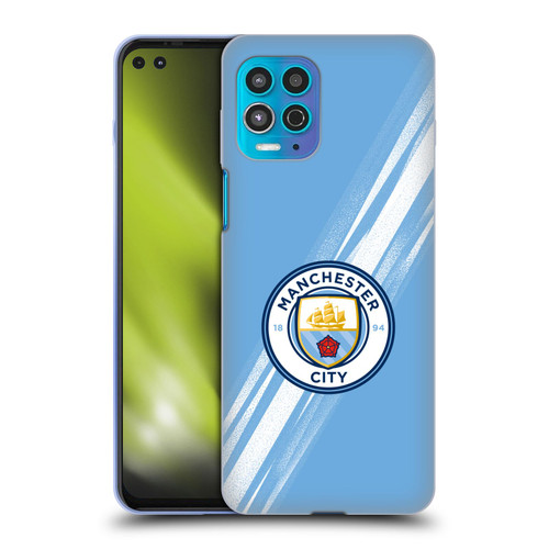Manchester City Man City FC 2025/26 Badge Kit Home Soft Gel Case for Motorola Moto G100