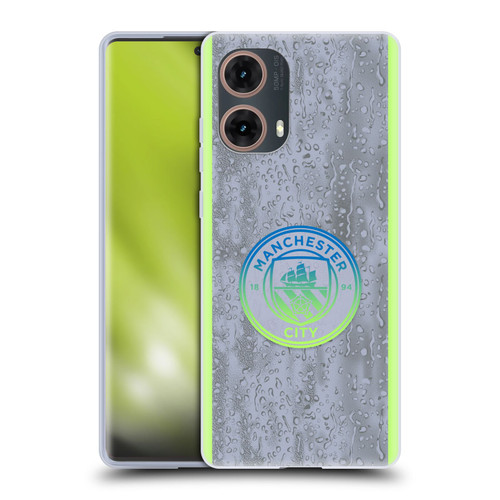 Manchester City Man City FC 2025/26 Badge Kit Third Soft Gel Case for Motorola Moto G85