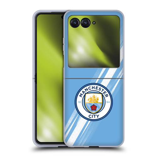 Manchester City Man City FC 2025/26 Badge Kit Home Soft Gel Case for Motorola Razr 40 Ultra / Razr+ 2023 Manchester City Man City FC 2025/26 Badge Kit Home Soft Gel Case for Motorola Razr 40 Ultra / Razr+ 2023