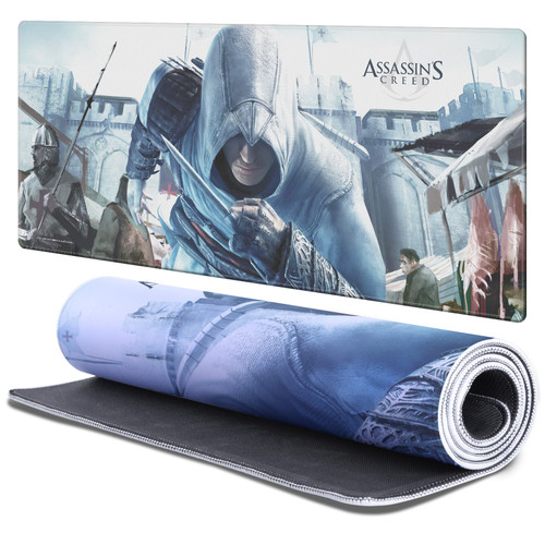 Assassin's Creed Key Art Altaïr Hidden Blade Gaming Office Desk PC Keyboard Mouse Mat Pad - XL Assassin's Creed Key Art Altaïr Hidden Blade Gaming Office Desk PC Keyboard Mouse Mat Pad - XL