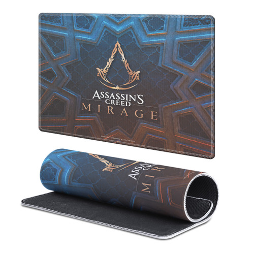 Assassin's Creed Mirage Graphics Crest Logo Gaming Office Desk PC Keyboard Mouse Mat Pad - S Assassin's Creed Mirage Graphics Crest Logo Gaming Office Desk PC Keyboard Mouse Mat Pad - S