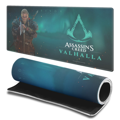 Assassin's Creed Valhalla Graphics Male Eivor Poster Gaming Office Desk PC Keyboard Mouse Mat Pad - L Assassin's Creed Valhalla Graphics Male Eivor Poster Gaming Office Desk PC Keyboard Mouse Mat Pad - L
