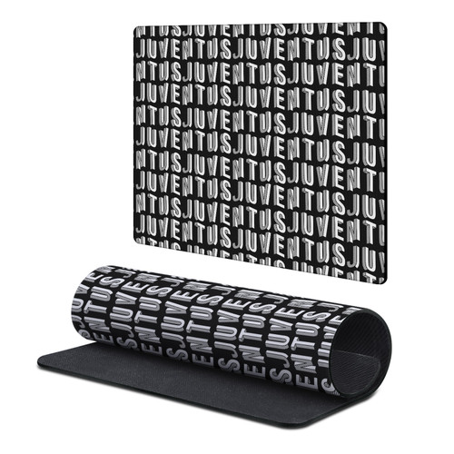 Juventus Football Club Crest Logo 3D Pattern Gaming Office Desk PC Keyboard Mouse Mat Pad 9.84 x 11.81 x 0.12 inches (250 x 300 mm) - S