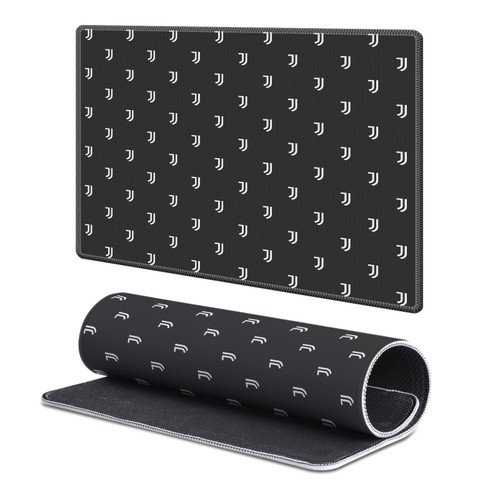 Juventus Football Club Crest Logo Logo Pattern Gaming Office Desk PC Keyboard Mouse Mat Pad - S