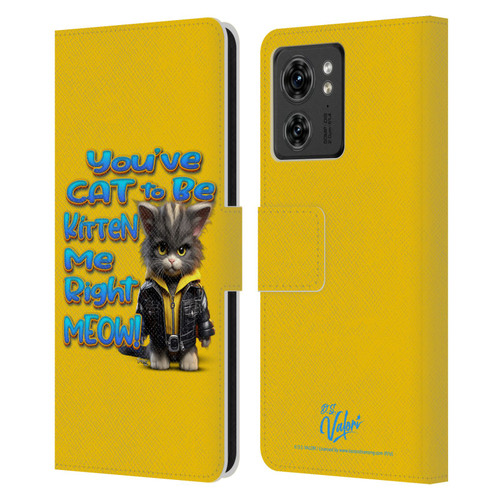 D.S. Valori Kitty And Puppy You've Cat To Be Kitten Me Leather Book Wallet Case Cover For Motorola Moto Edge 40/Edge (2023) D.S. Valori Kitty And Puppy You've Cat To Be Kitten Me Leather Book Wallet Case Cover For Motorola Moto Edge 40/Edge (2023)