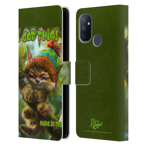 D.S. Valori Kitty And Puppy I Got This Leather Book Wallet Case Cover For OnePlus Nord N100