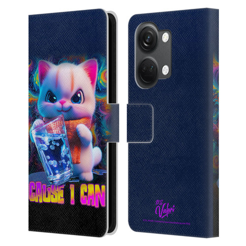 D.S. Valori Kitty And Puppy Kitty Cause I Can Leather Book Wallet Case Cover For OnePlus Nord 3 5G