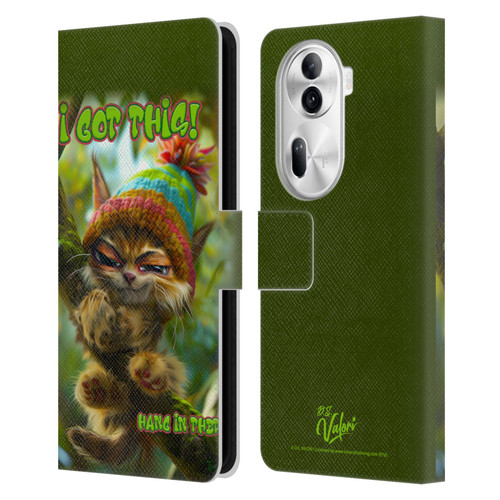 D.S. Valori Kitty And Puppy I Got This Leather Book Wallet Case Cover For OPPO Reno11