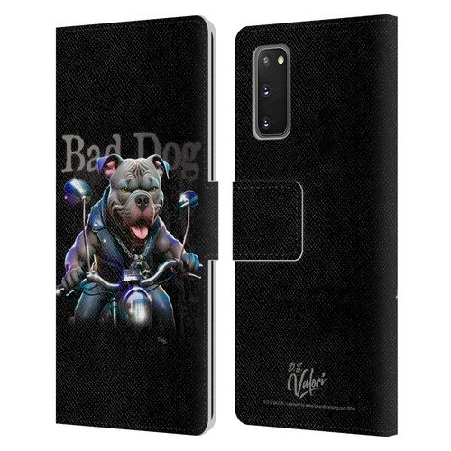 D.S. Valori Kitty And Puppy Bad Dog Leather Book Wallet Case Cover For Samsung Galaxy S20 / S20 5G