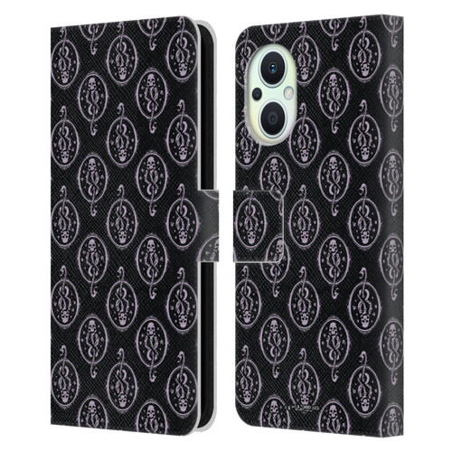Harry Potter Dementors Kiss Death Eater Pattern Leather Book Wallet Case Cover For OPPO Reno8 Lite