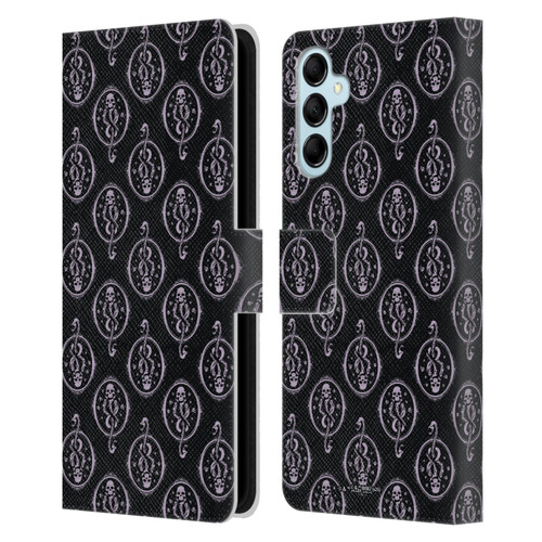 Harry Potter Dementors Kiss Death Eater Pattern Leather Book Wallet Case Cover For Samsung Galaxy M14 5G