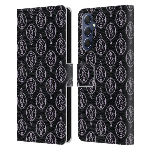 Harry Potter Dementors Kiss Death Eater Pattern Leather Book Wallet Case Cover For Samsung Galaxy M54 5G