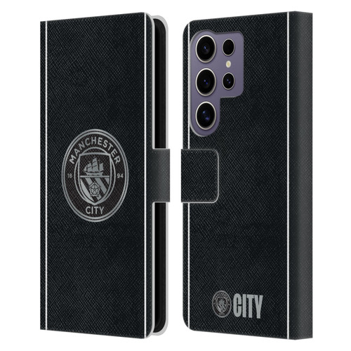 Manchester City Man City FC 2025/26 Badge Kit Away Leather Book Wallet Case Cover For Samsung Galaxy S25 Ultra Manchester City Man City FC 2025/26 Badge Kit Away Leather Book Wallet Case Cover For Samsung Galaxy S25 Ultra