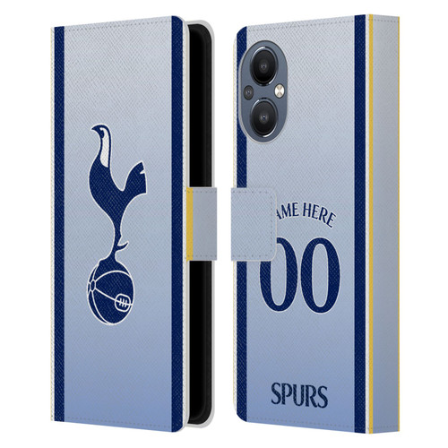 Custom Customised Personalised Tottenham Hotspur F.C. 2024/25 Badge Kit Away Leather Book Wallet Case Cover For OnePlus Nord N20 5G Custom Customised Personalised Tottenham Hotspur F.C. 2024/25 Badge Kit Away Leather Book Wallet Case Cover For OnePlus Nord N20 5G
