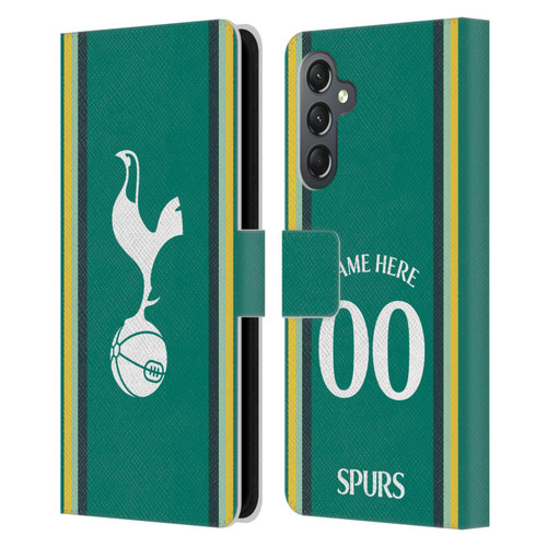 Custom Customised Personalised Tottenham Hotspur F.C. 2024/25 Badge Kit Third Leather Book Wallet Case Cover For Samsung Galaxy A25 5G Custom Customised Personalised Tottenham Hotspur F.C. 2024/25 Badge Kit Third Leather Book Wallet Case Cover For Samsung Galaxy A25 5G