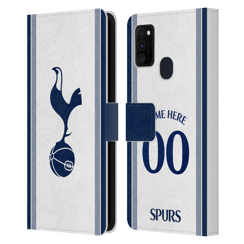 Custom Customised Personalised Tottenham Hotspur F.C. 2024/25 Badge Kit Home Leather Book Wallet Case Cover For Samsung Galaxy M30s (2019)/M21 (2020) Custom Customised Personalised Tottenham Hotspur F.C. 2024/25 Badge Kit Home Leather Book Wallet Case Cover For Samsung Galaxy M30s (2019)/M21 (2020)