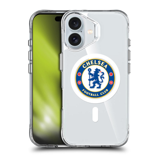 Chelsea Football Club Logo Icon Badge SHOCKPROOF BUMPER CASE COMPATIBLE WITH Apple iPhone 16 & MAGSAFE Chelsea Football Club Logo Icon Badge SHOCKPROOF BUMPER CASE COMPATIBLE WITH Apple iPhone 16 & MAGSAFE