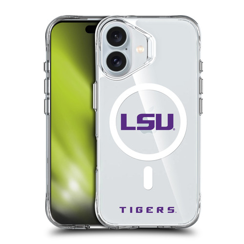 Louisiana State University LSU Louisiana State University LSU Logotype SHOCKPROOF BUMPER CASE COMPATIBLE WITH  & MAGSAFE Apple iPhone 16