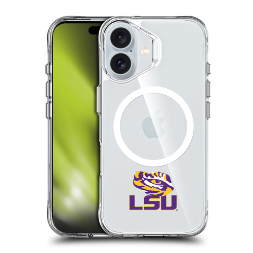 Louisiana State University LSU Louisiana State University LSU Eye of The Tiger Minimalist SHOCKPROOF BUMPER CASE COMPATIBLE WITH  & MAGSAFE Apple iPhone 16