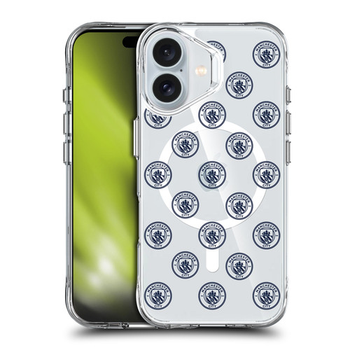 Manchester City Man City FC Logo Icon Flag SHOCKPROOF BUMPER CASE COMPATIBLE WITH Apple iPhone 16 & MAGSAFE