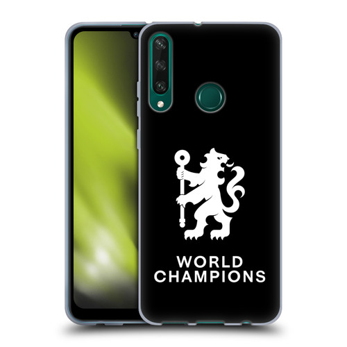 Chelsea Football Club 2025 World Champions Lion Soft Gel Case for Huawei Y6p