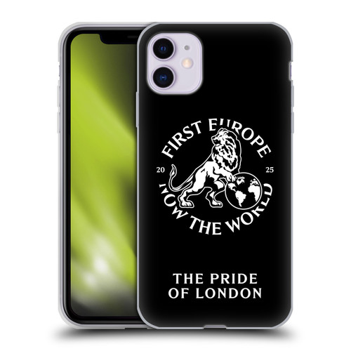 Chelsea Football Club 2025 World Champions The Pride of London Soft Gel Case for Apple iPhone 11