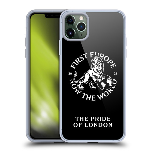 Chelsea Football Club 2025 World Champions The Pride of London Soft Gel Case for Apple iPhone 11 Pro Max