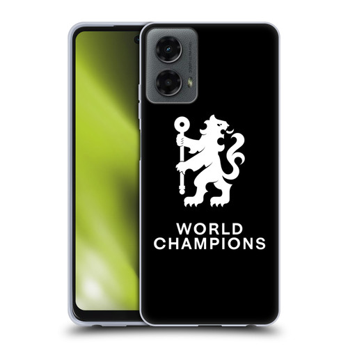 Chelsea Football Club 2025 World Champions Lion Soft Gel Case for Motorola Moto G (2024)