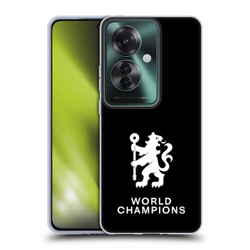 Chelsea Football Club 2025 World Champions Lion Soft Gel Case for OPPO Reno11 F 5G / F25 Pro 5G
