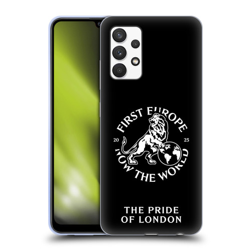 Chelsea Football Club 2025 World Champions The Pride of London Soft Gel Case for Samsung Galaxy A32 (2021)