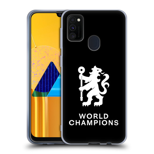 Chelsea Football Club 2025 World Champions Lion Soft Gel Case for Samsung Galaxy M30s (2019)/M21 (2020)