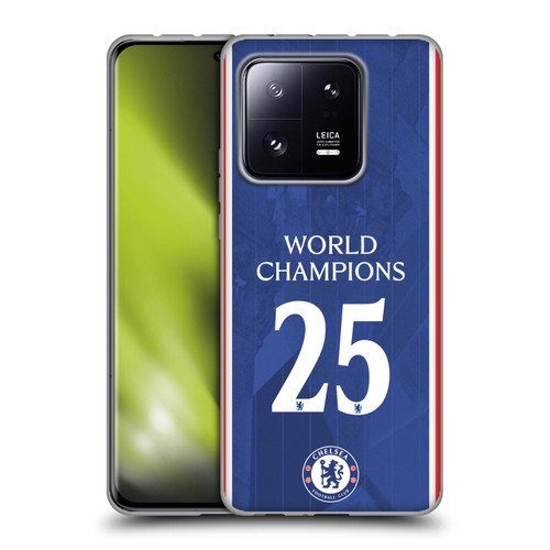 Chelsea Football Club 2025 World Champions Home Kit Soft Gel Case for Xiaomi 13 Pro 5G