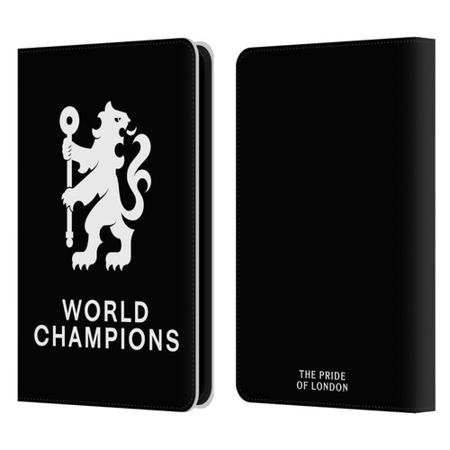 Chelsea Football Club 2025 World Champions Lion Leather Book Wallet Case Cover For Amazon Kindle Paperwhite 5 (2021)