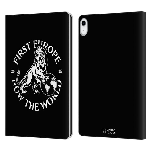 Chelsea Football Club 2025 World Champions The Pride of London Leather Book Wallet Case Cover For Apple iPad 10.9 2022/2025