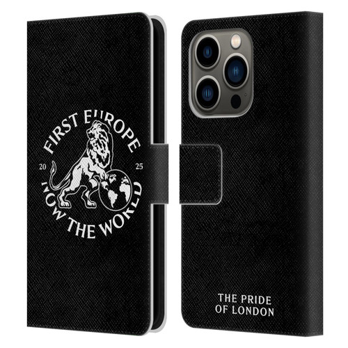 Chelsea Football Club 2025 World Champions The Pride of London Leather Book Wallet Case Cover For Apple iPhone 14 Pro