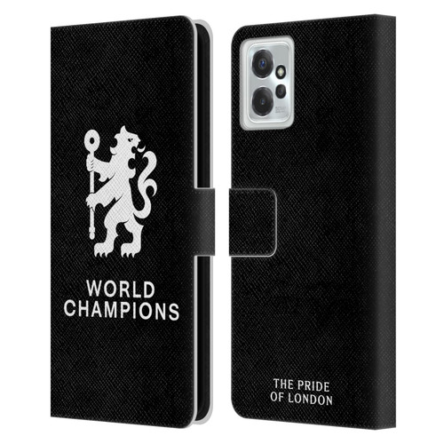 Chelsea Football Club 2025 World Champions Lion Leather Book Wallet Case Cover For Motorola Moto G Power (2023)