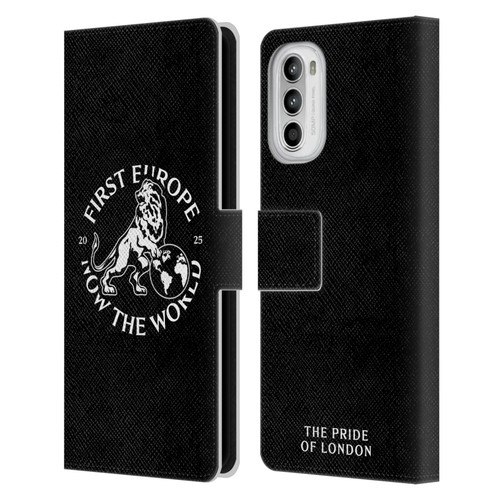 Chelsea Football Club 2025 World Champions The Pride of London Leather Book Wallet Case Cover For Motorola Moto G52