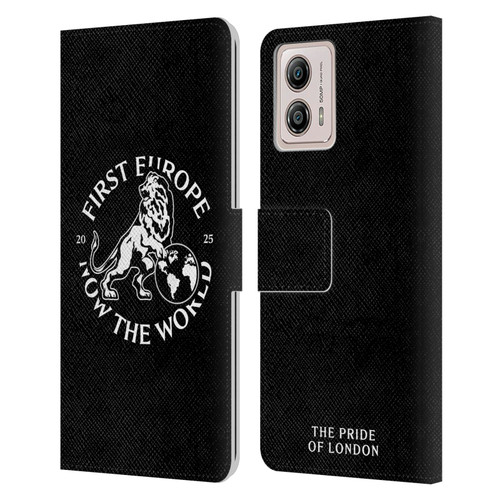 Chelsea Football Club 2025 World Champions The Pride of London Leather Book Wallet Case Cover For Motorola Moto G53 5G