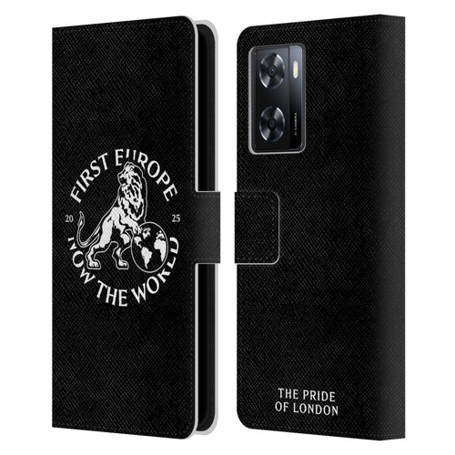 Chelsea Football Club 2025 World Champions The Pride of London Leather Book Wallet Case Cover For OPPO A57s