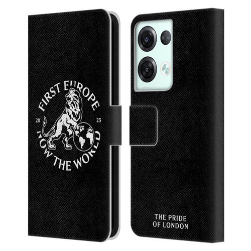 Chelsea Football Club 2025 World Champions The Pride of London Leather Book Wallet Case Cover For OPPO Reno8 Pro
