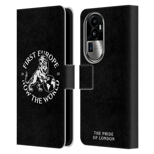 Chelsea Football Club 2025 World Champions The Pride of London Leather Book Wallet Case Cover For OPPO Reno10 Pro+
